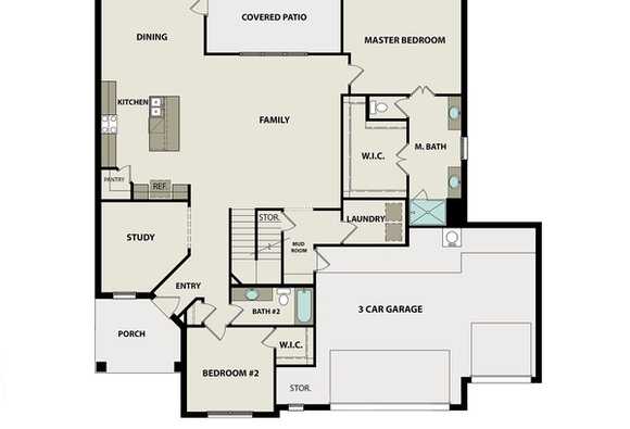 Image 2 of Davidson Homes' New Home at 2531 Kingfisher Drive