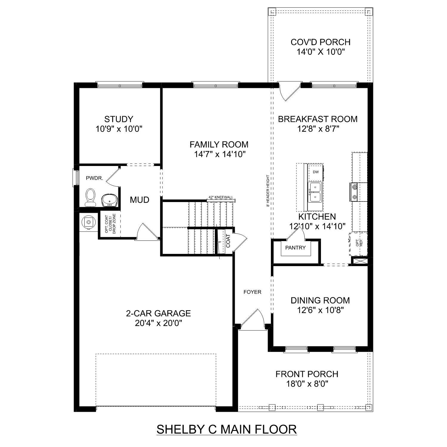The Shelby E Main Floor
