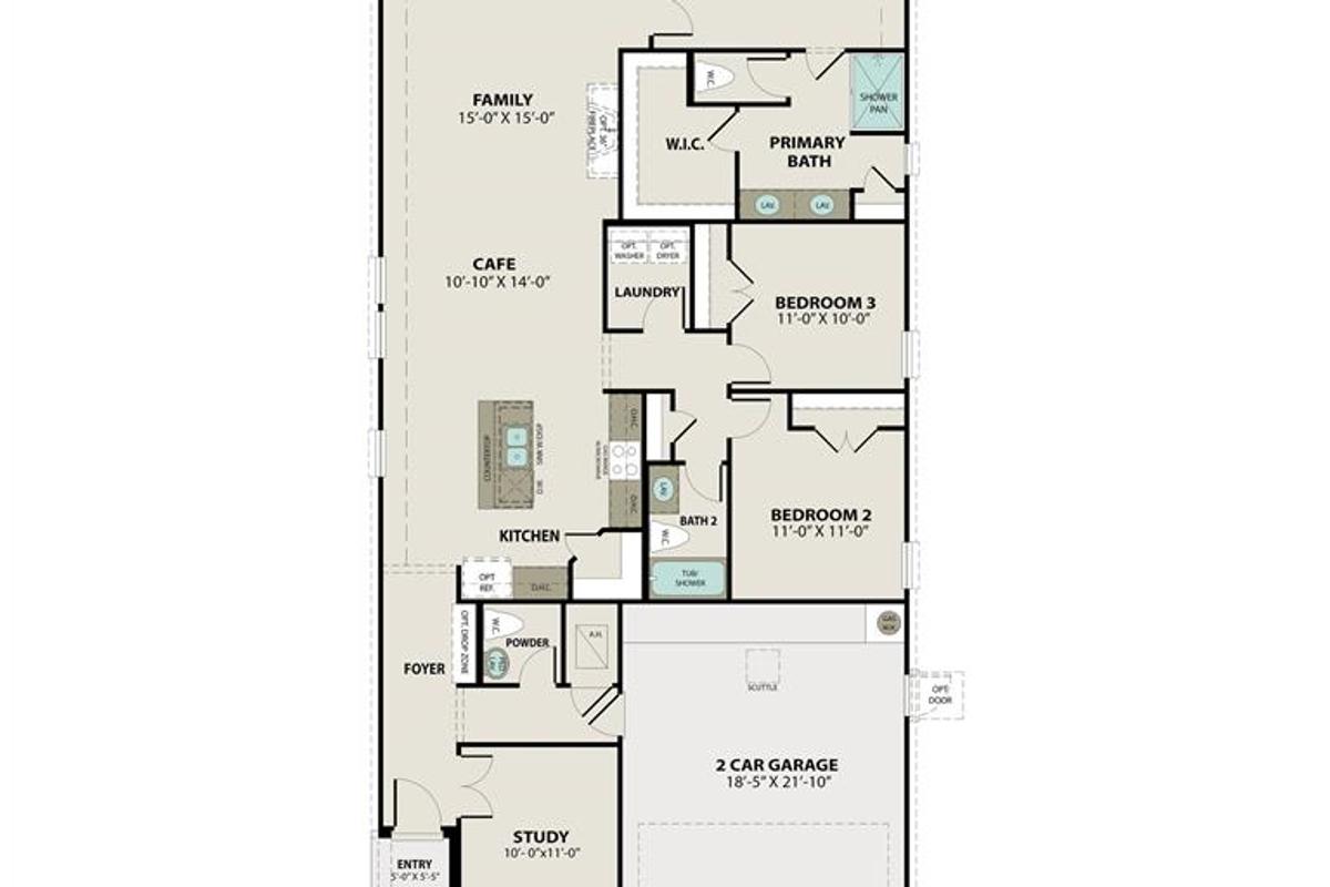 Image 2 of Davidson Homes' New Home at 2576 Newport Breeze Drive