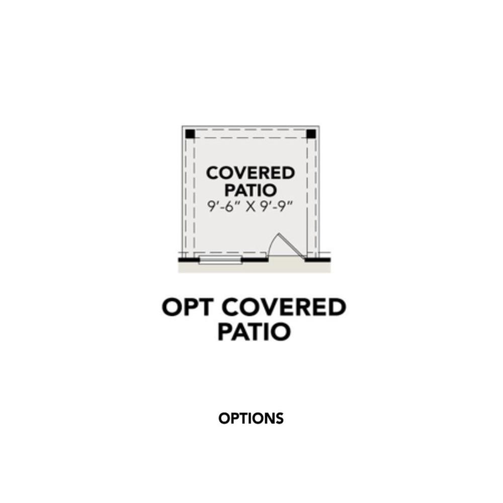3 - The Blanco D buildable floor plan layout in Davidson Homes Homes' Applewhite Meadows community.