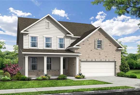 Exterior view of Davidson Homes' New Home at 4714 Canary Diamond Lane