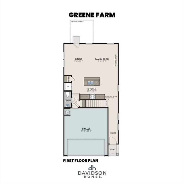 Image 23 of Davidson Homes' New Home at 301 Greene Farm Trail