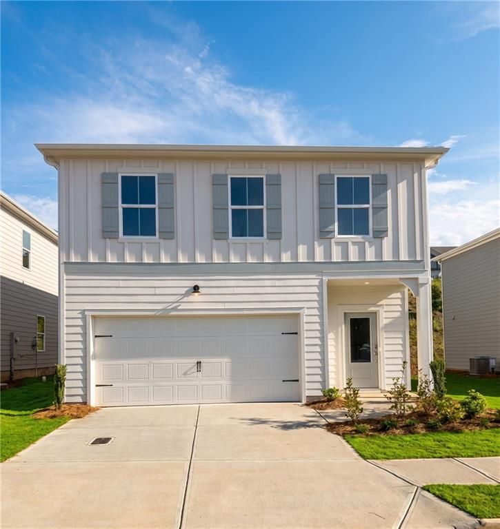 Exterior view of Davidson Homes' New Home at 228 Black Walnut Way