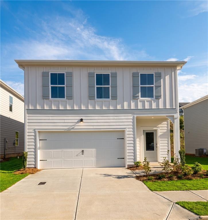 Exterior view of Davidson Homes' New Home at 228 Black Walnut Way