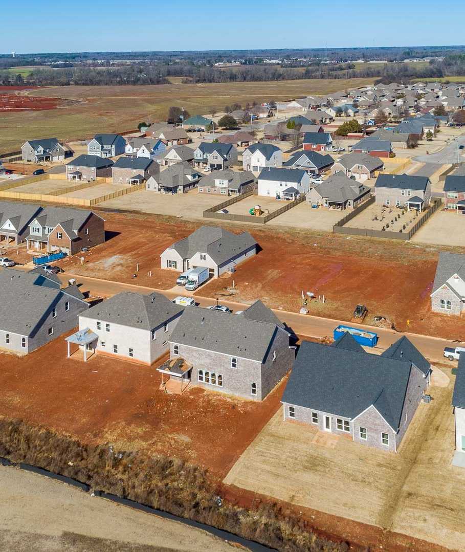 Old Stone Aerial View