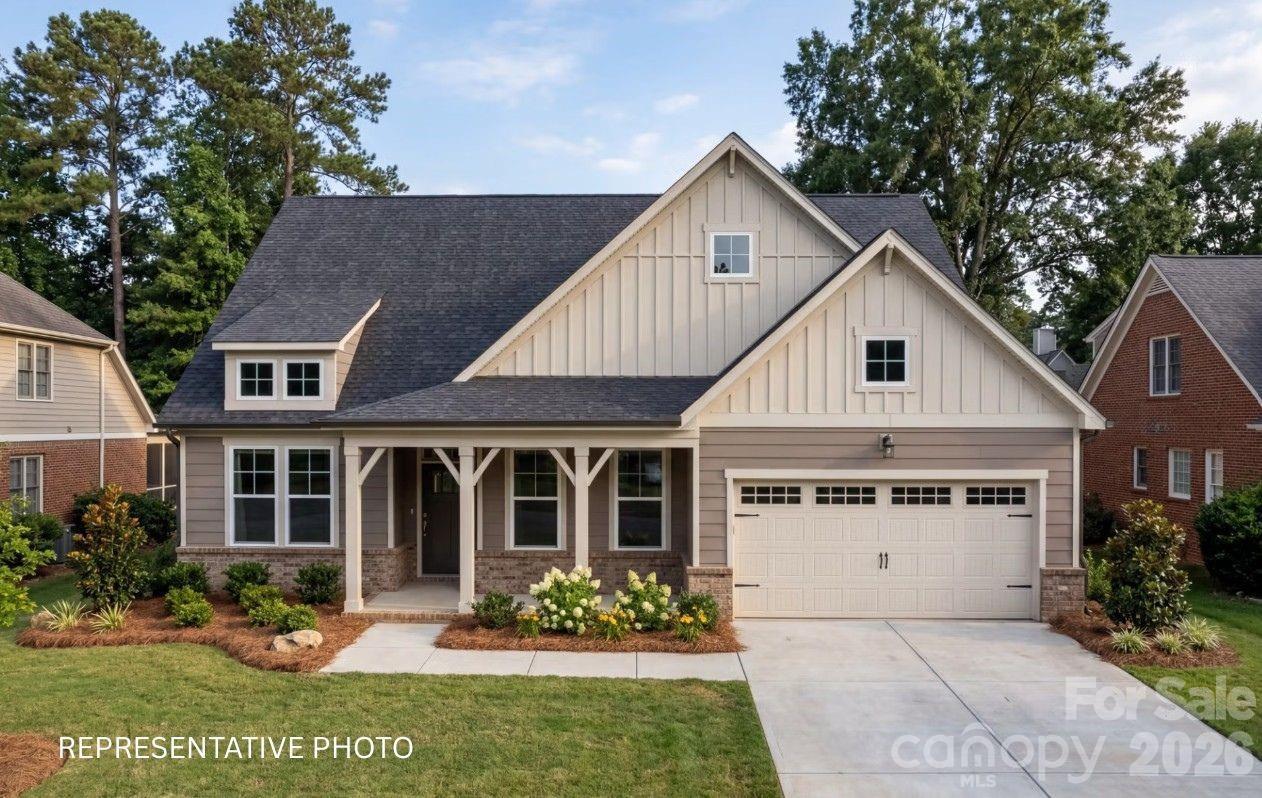 Magnolia A floor plan by Davidson Homes in Windgate, Mooresville, NC, featuring a 1-story exterior and 2-car garage.