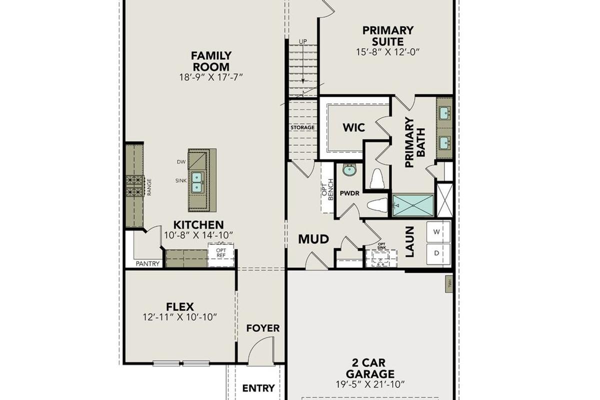 Image 2 of Davidson Homes' New Home at 208 Drew Circle