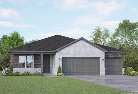 Exterior view of Davidson Homes' New Home at 243 Jereth  Crossing