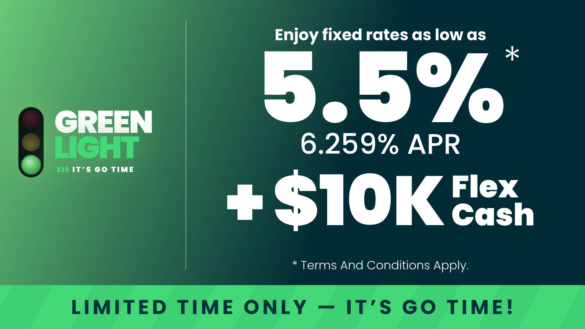 New Davidson Homes Exclusive Offers—fixed rates from 5.49% (6.314% APR) plus $10,000 Flex Cash incentives