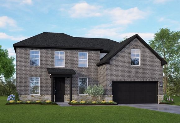 Exterior view of Davidson Homes' New Home at 229 Jereth Crossing