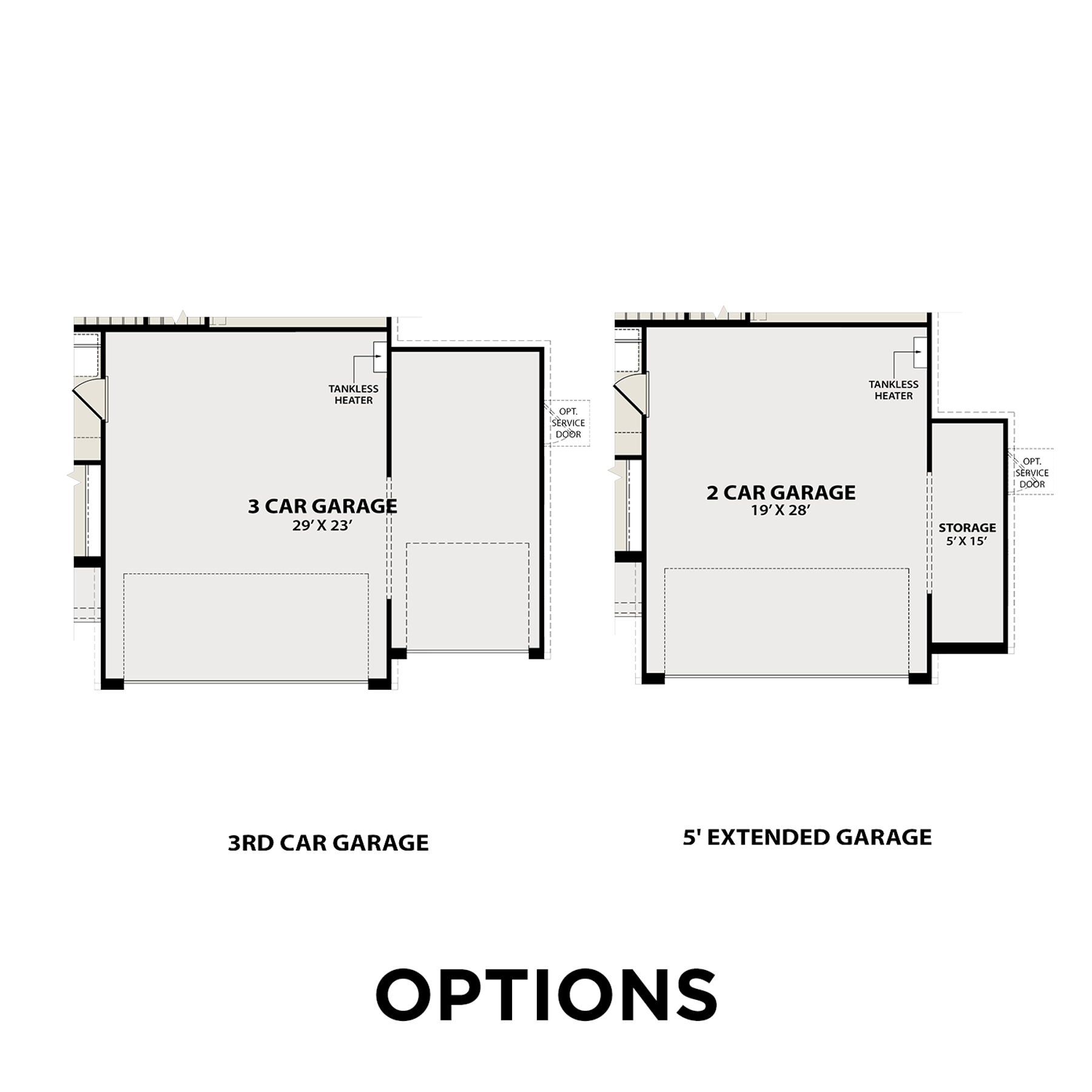 4 - The Sabine E floor plan layout for 2037 Caney Creek Court in Davidson Homes Homes' Caney Creek Place community.