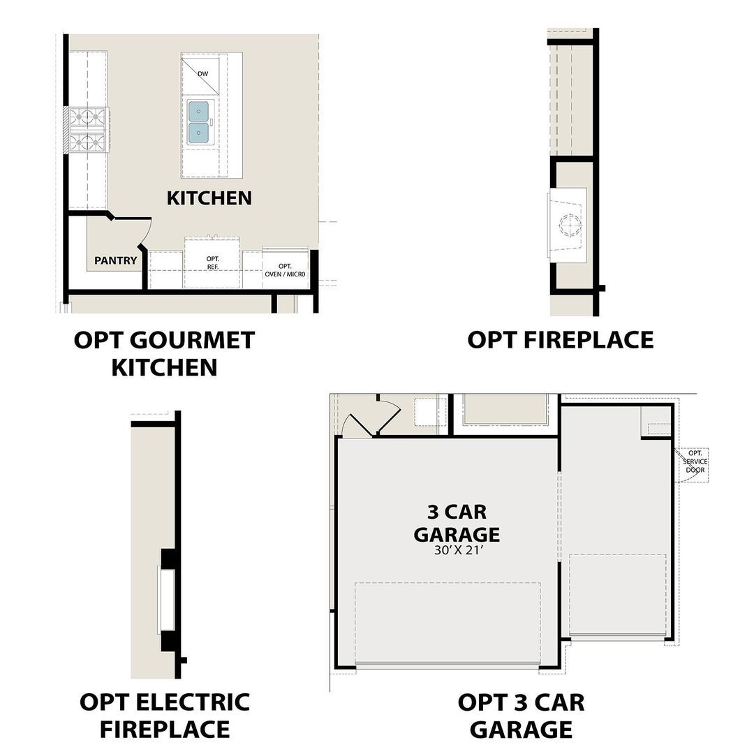Image 3 of Davidson Homes' New Home at 1404 Centerline Dr