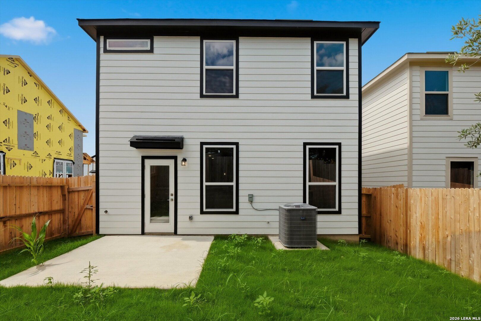 Back exterior view of The Charlotte B floor plan by Davidson Homes in Meadows at Oak Creek, San Antonio, Texas.
