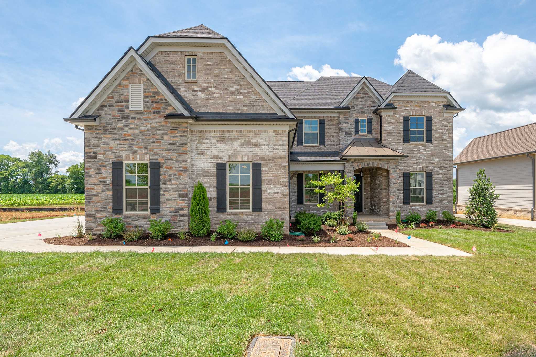 Davidson Homes The Hawkins Floor Plan Front Exterior