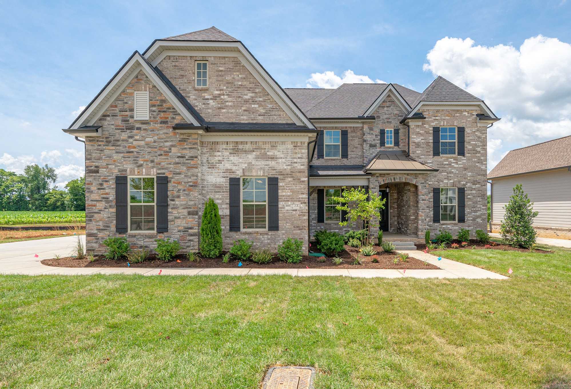 Davidson Homes The Hawkins Floor Plan Front Exterior