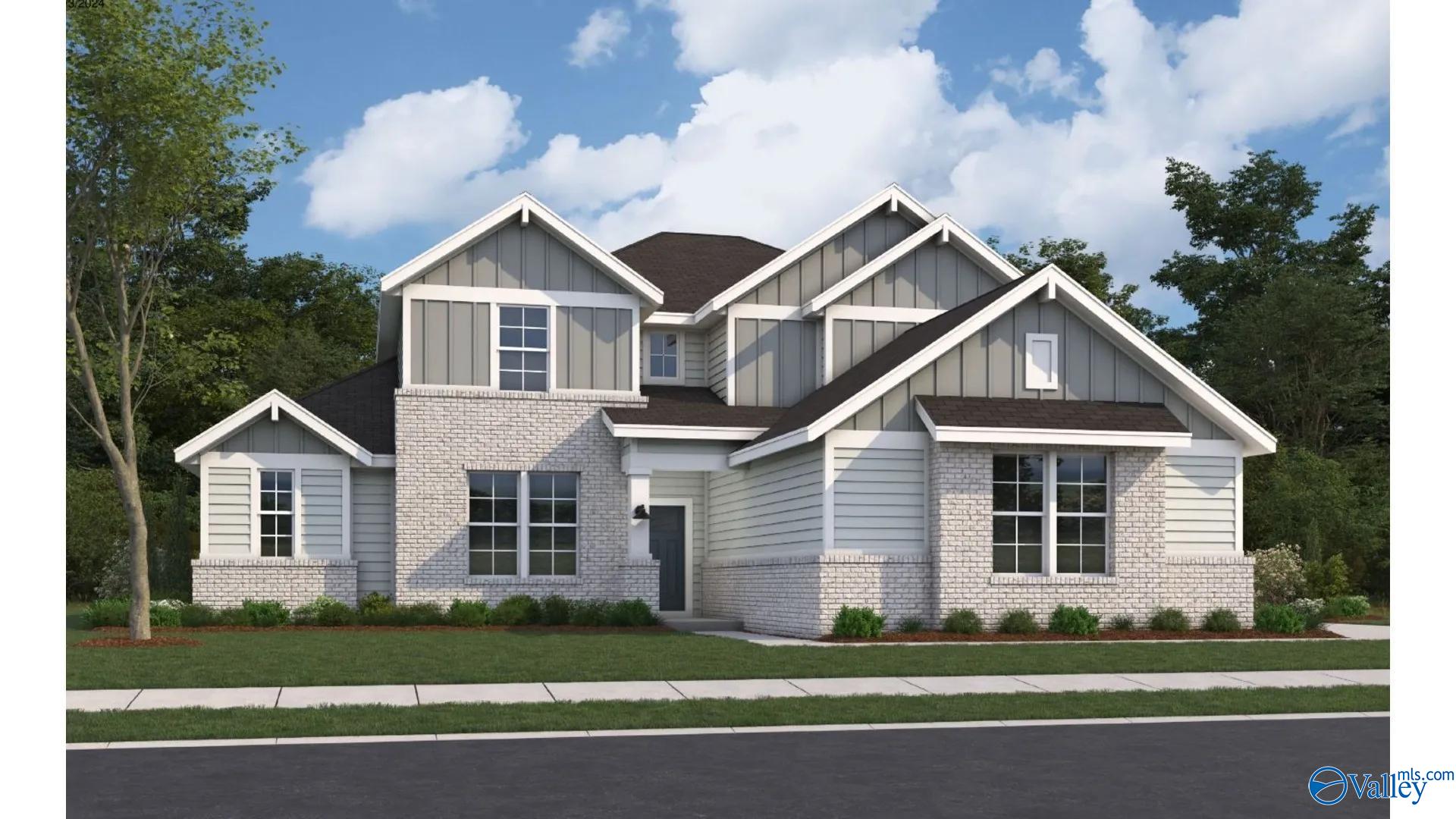 Exterior view of Evermore Homes' New Home at 8117 Goose Ridge Drive
