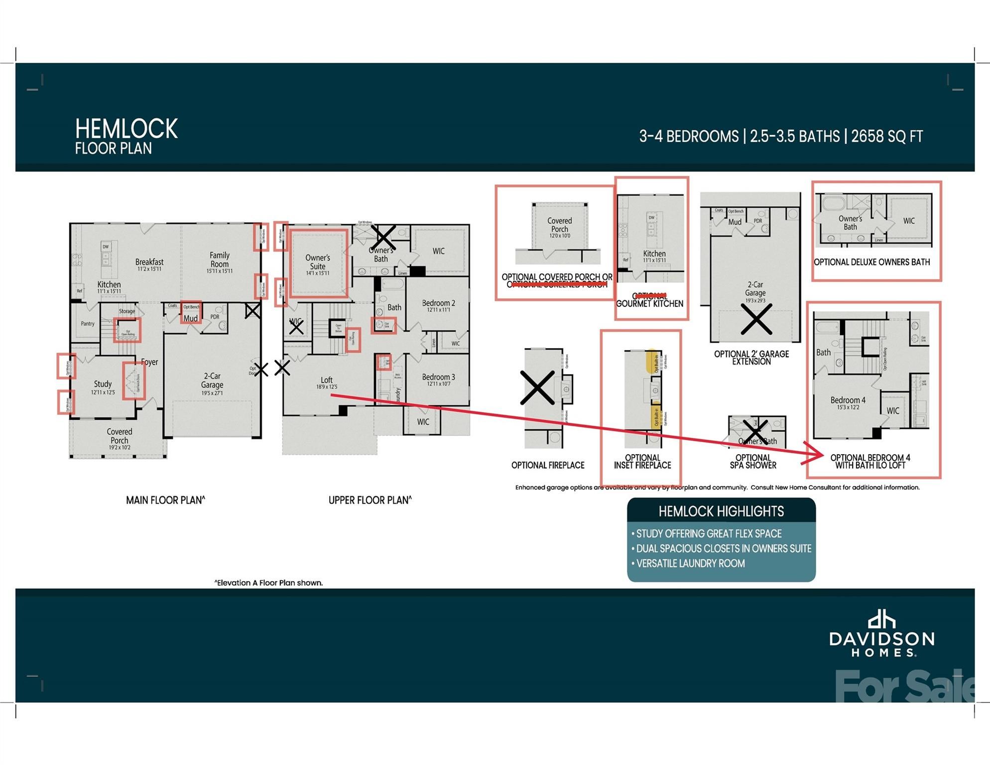 Image 3 of Davidson Homes' New Home at 2910 audubon Ridge