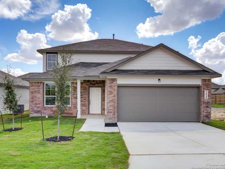 Exterior view of Davidson Homes' New Home at 7410 Cheyne Walk