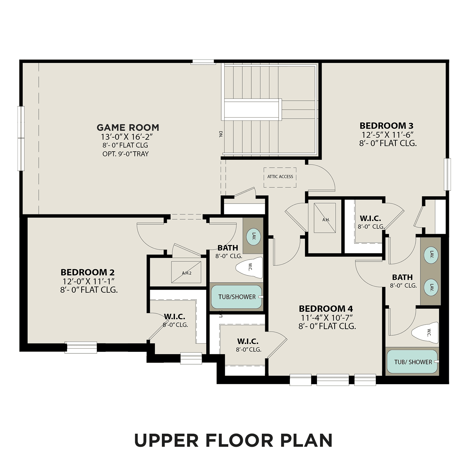 Upper Floor Plan