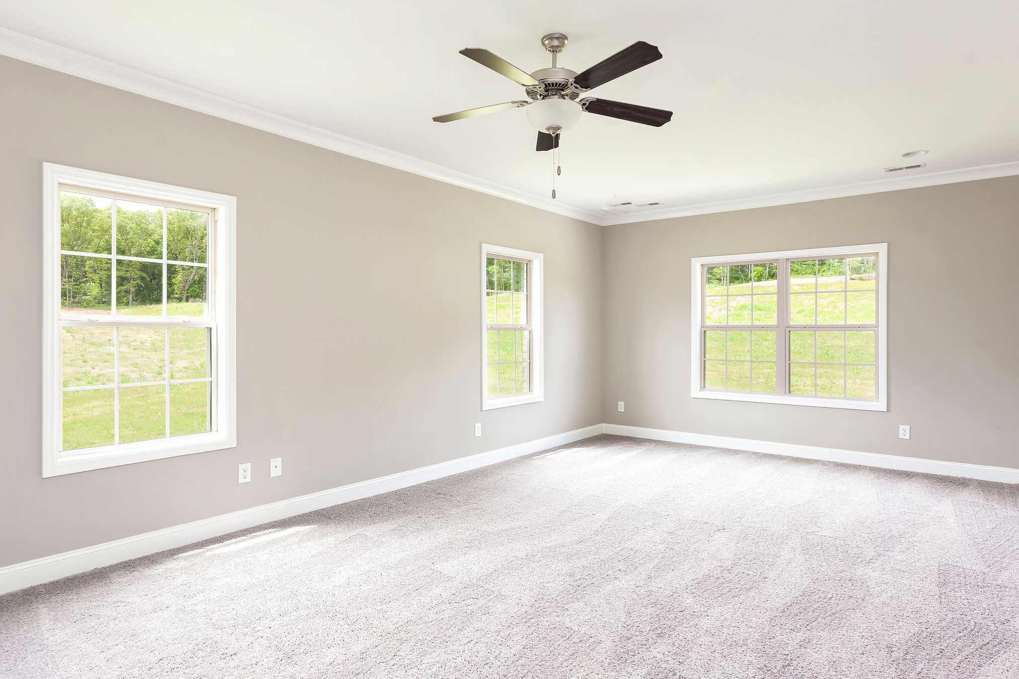 Davidson Homes The Emory Floor Plan unfurnished master bedroom