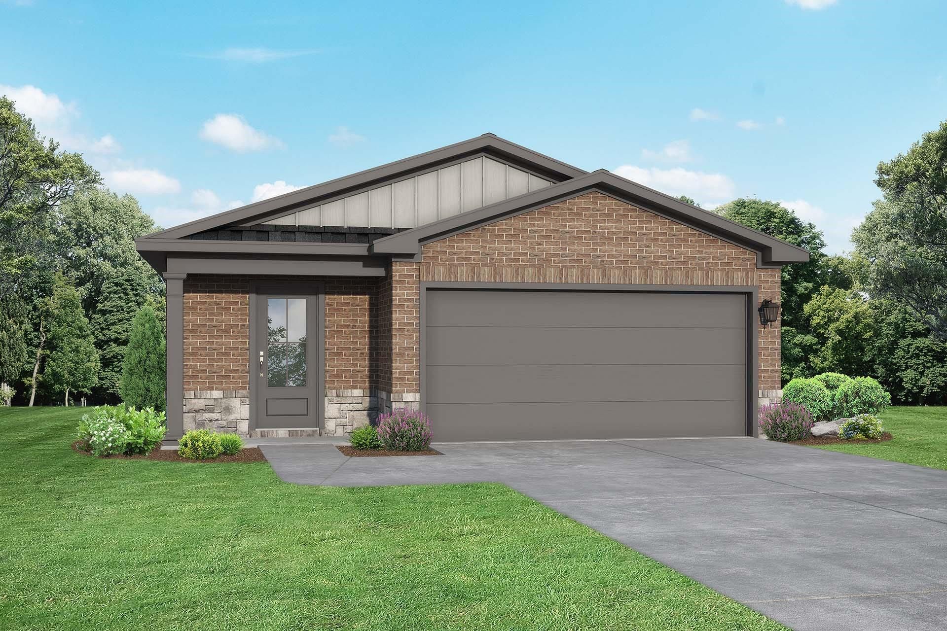 Exterior view of Davidson Homes' New Home at 11880 Brunel Drive