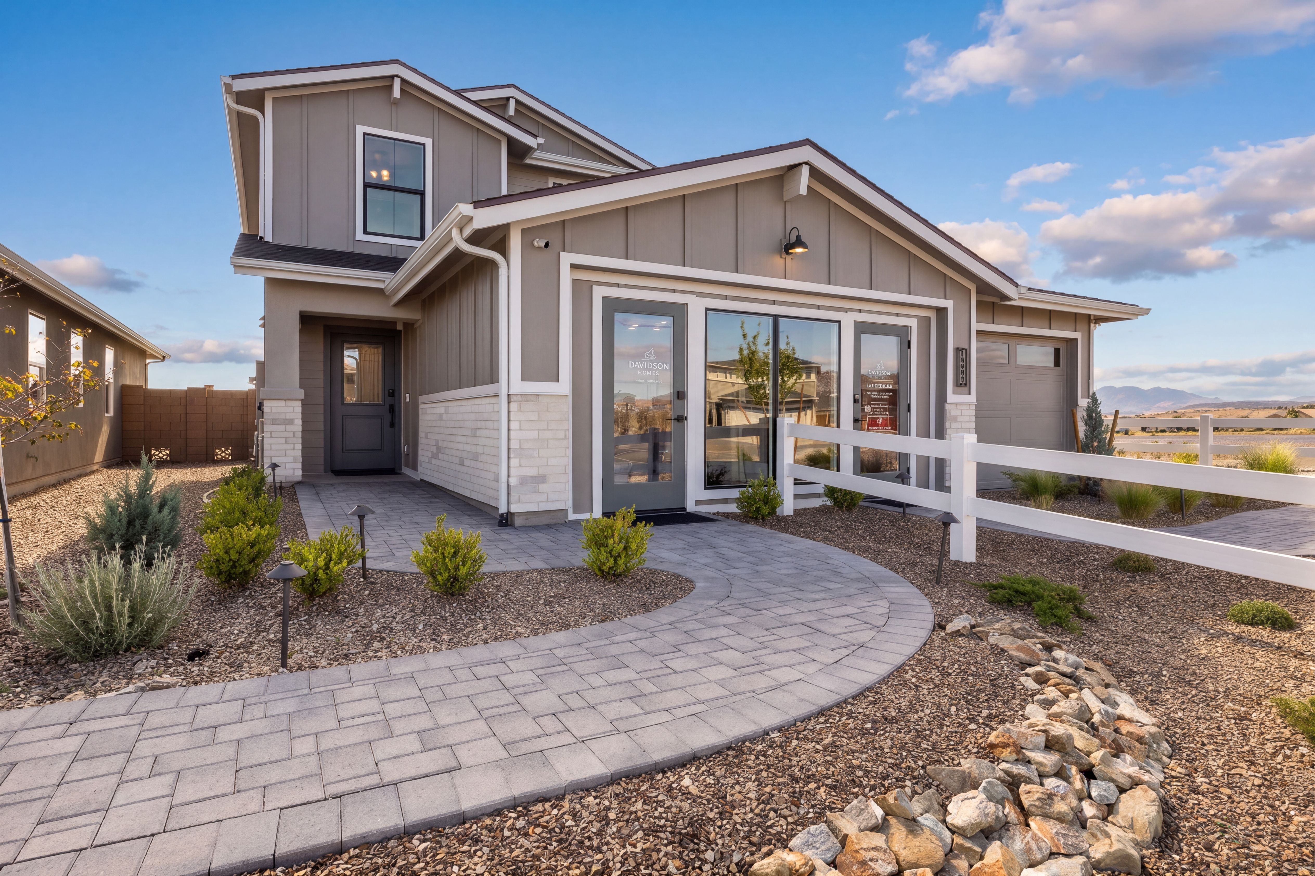Two-story home with siding and stone located in Prescott, AZ