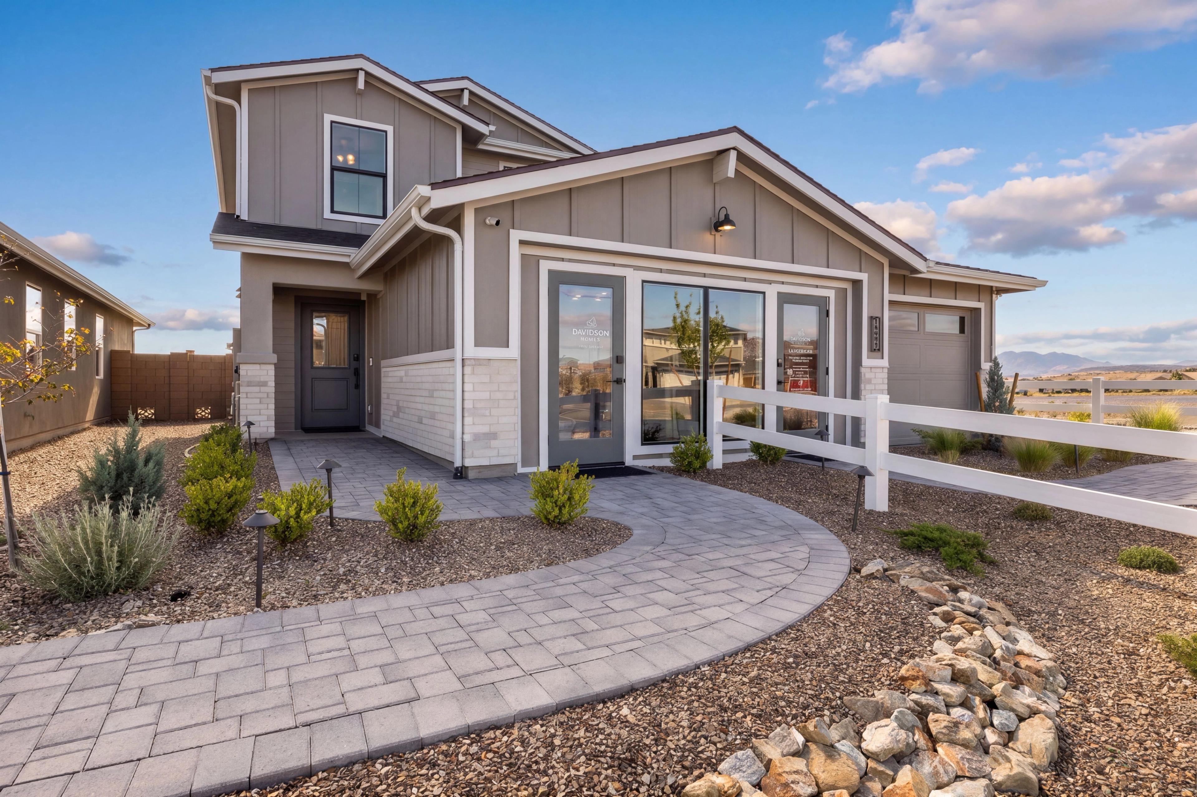Two-story home with siding and stone located in Prescott, AZ