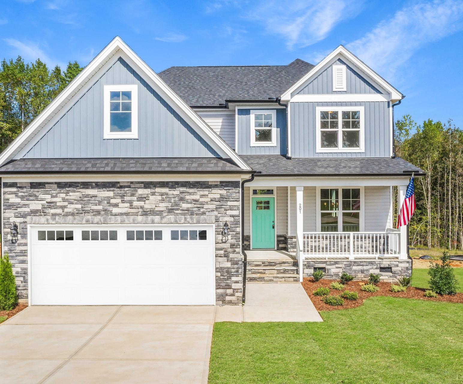 A two-story Davidson Homes home in North Carolina