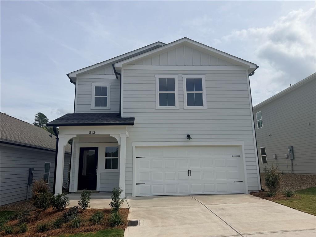 Exterior view of Davidson Homes' New Home at 512 Loblolly Lane