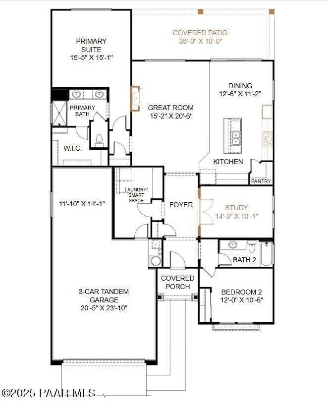 Image 2 of Davidson Homes' New Home at 6878 Claret Drive