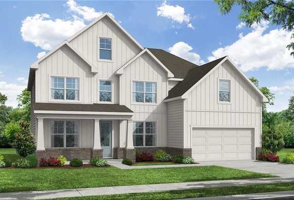 Exterior view of Davidson Homes' New Home at 301 Rexmere Road