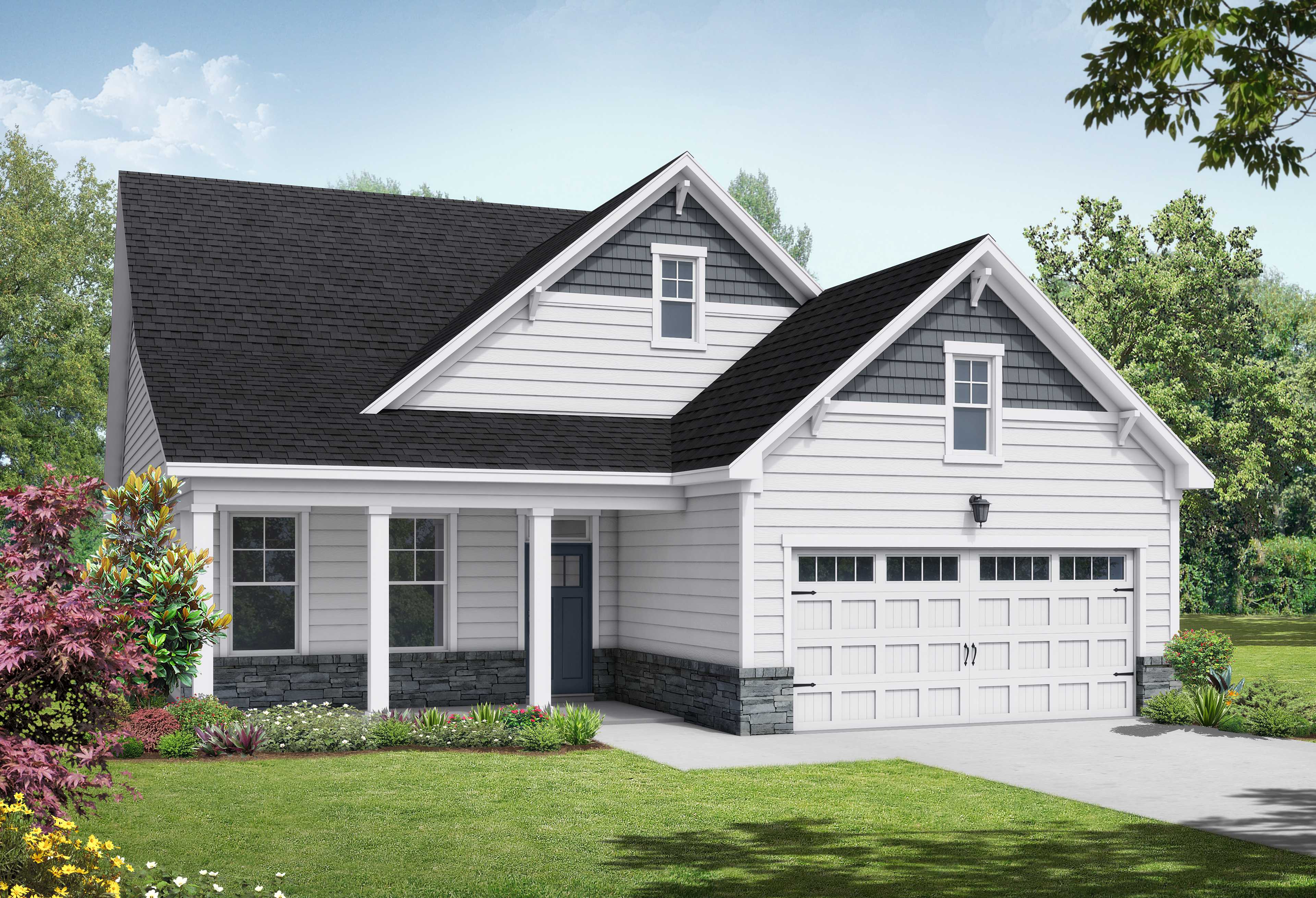 Exterior view of Davidson Homes' Birch II A Floor Plan