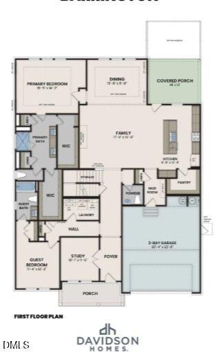Image 1 of Davidson Homes' New Home at 1933 Stockton Springs Drive