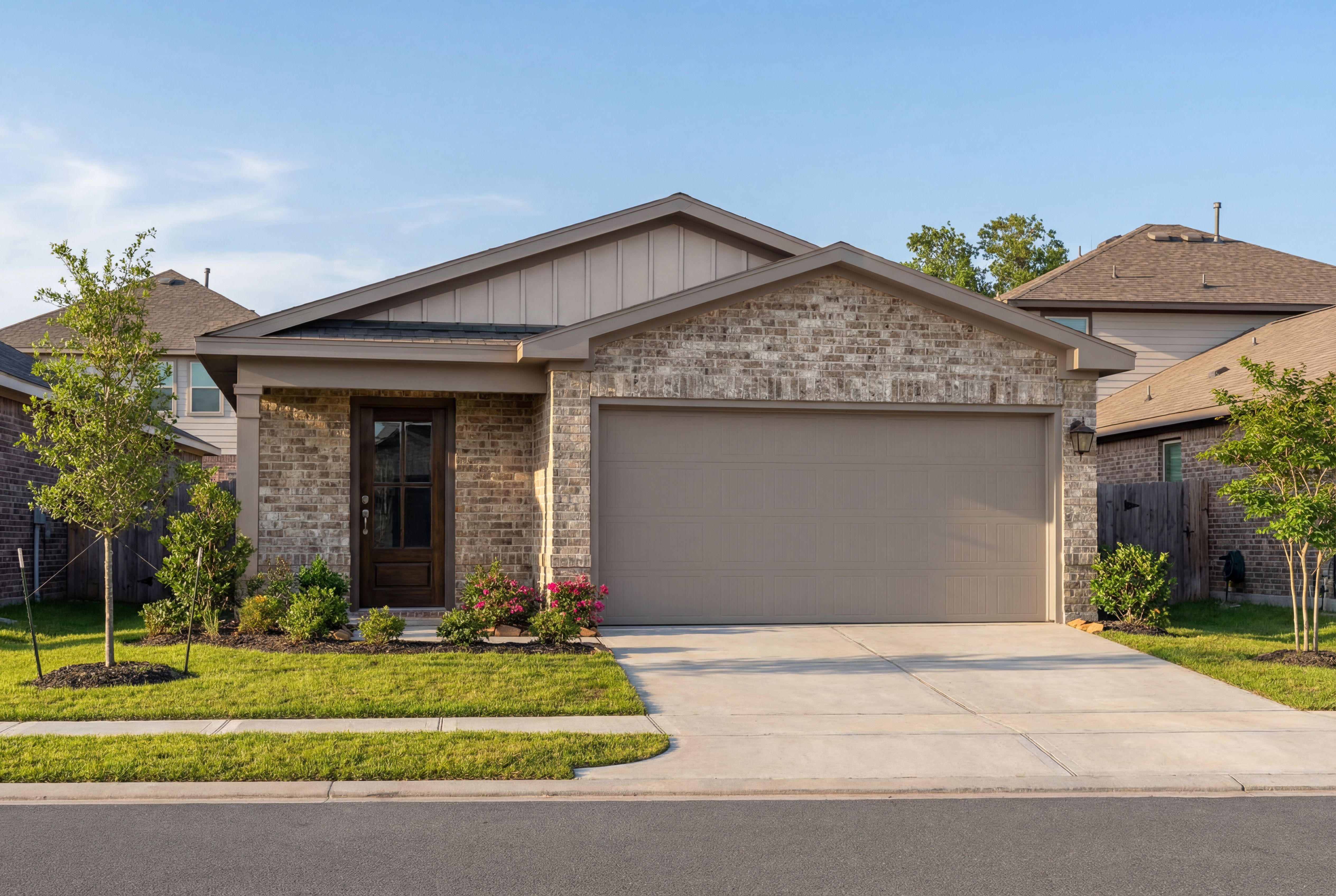 Exterior view of Davidson Homes' The Frio Floor Plan