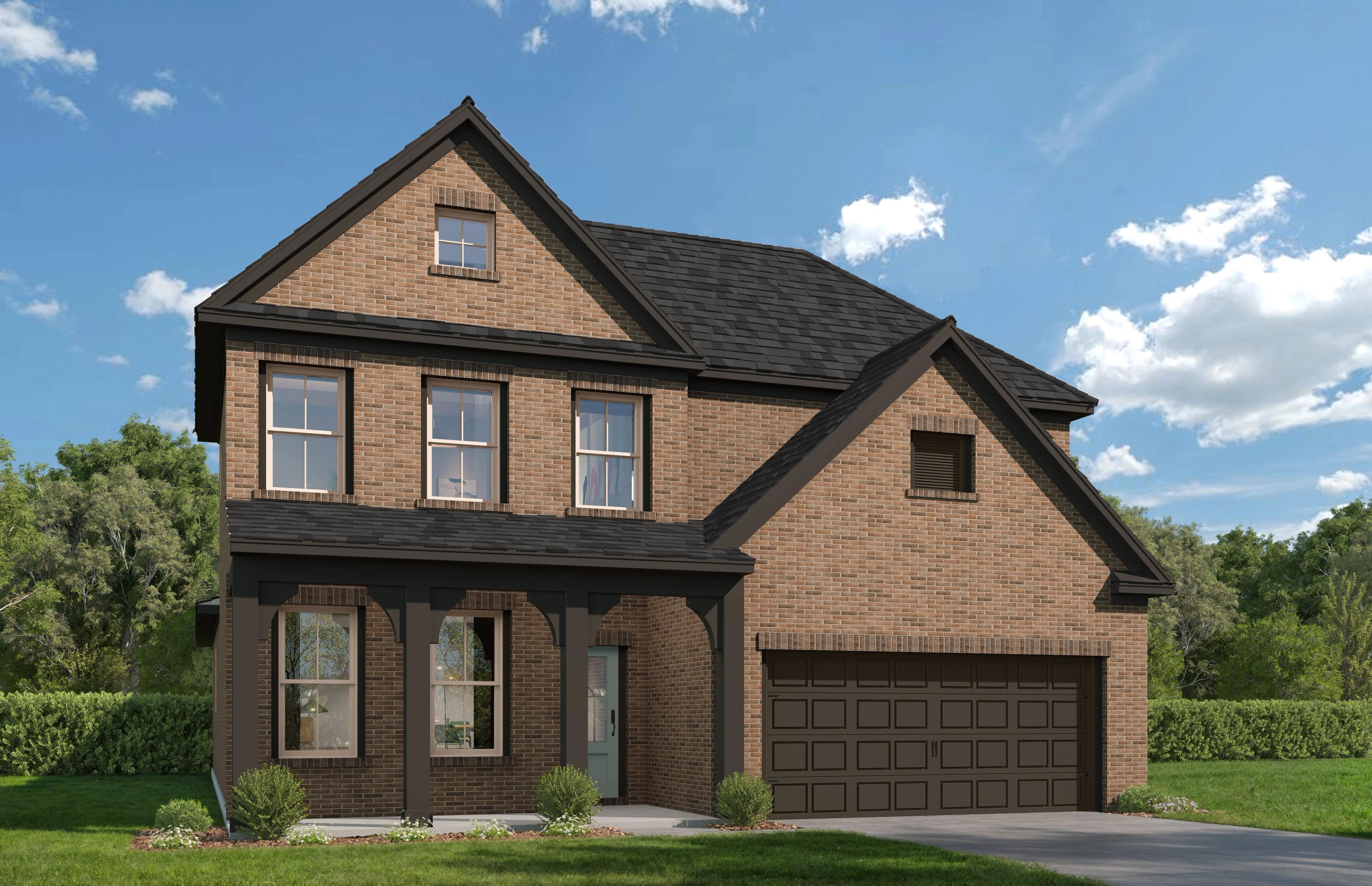Exterior view of Davidson Homes' New Home at 18711 Durango Plains Trail