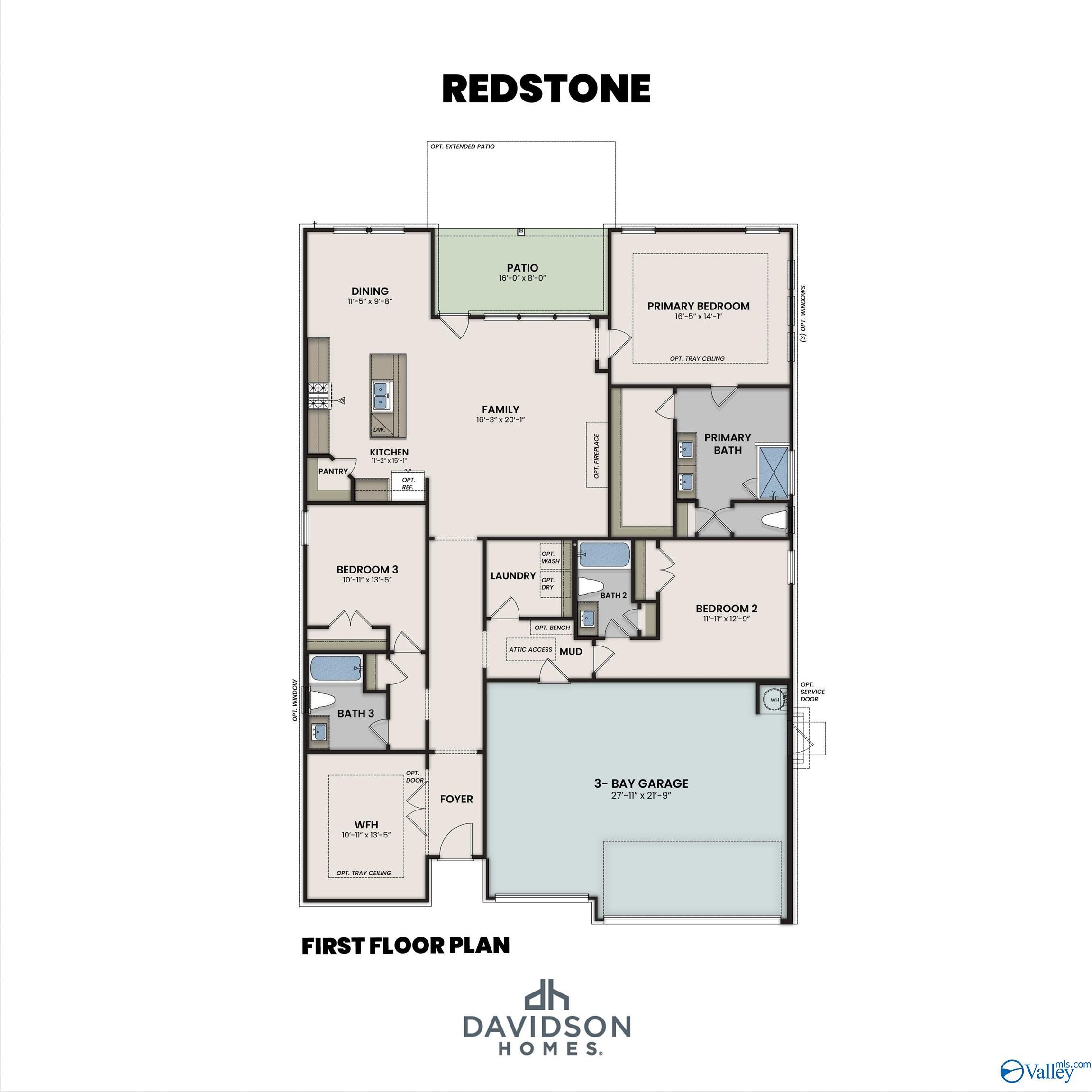 Image 2 of Davidson Homes' New Home at 224 Hibiscus Drive
