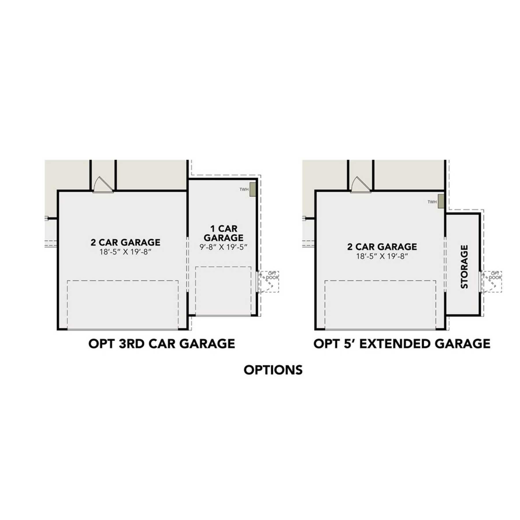 2 - The Colorado G buildable floor plan layout in Davidson Homes Homes' The Villages at WestPointe community.