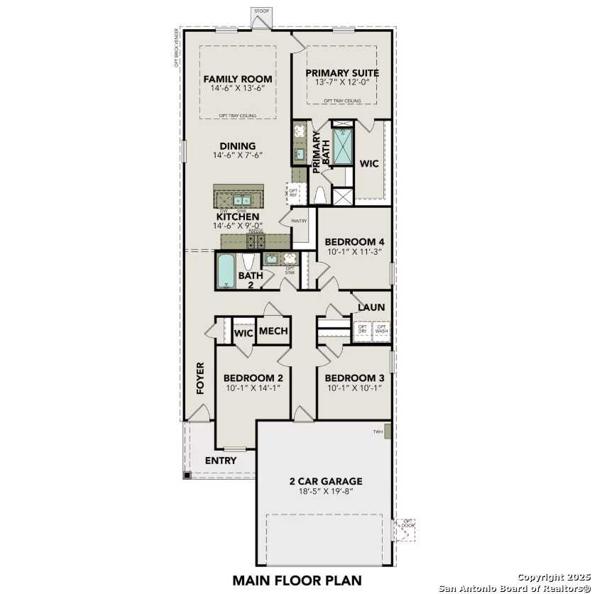 Image 2 of Davidson Homes' New Home at 2515 Dry Moss Way