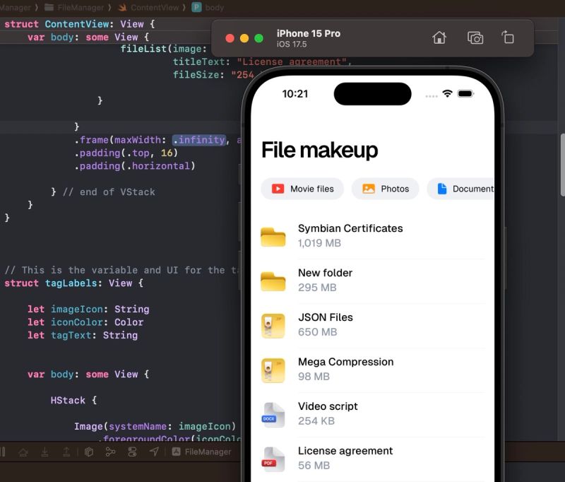 File Manager Build