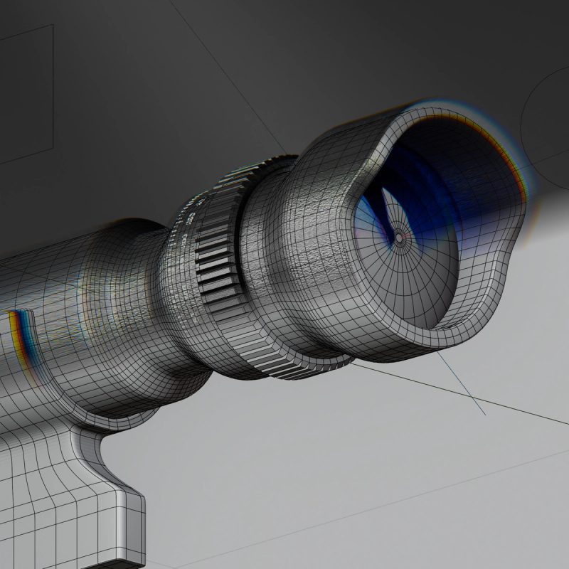 Scope Lens Wire