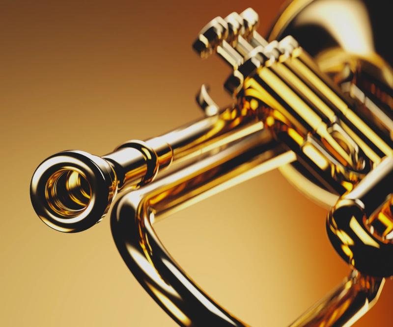 Trumpet Mouthpeice Depth of Field