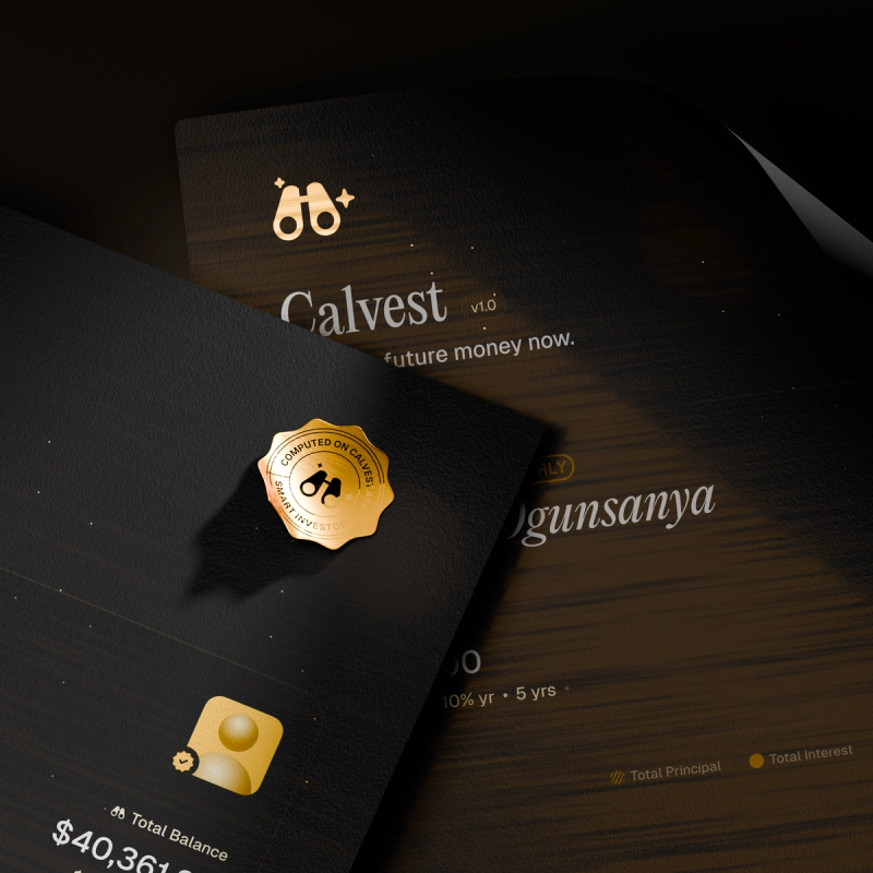 Calvest | 3D Ad Shot