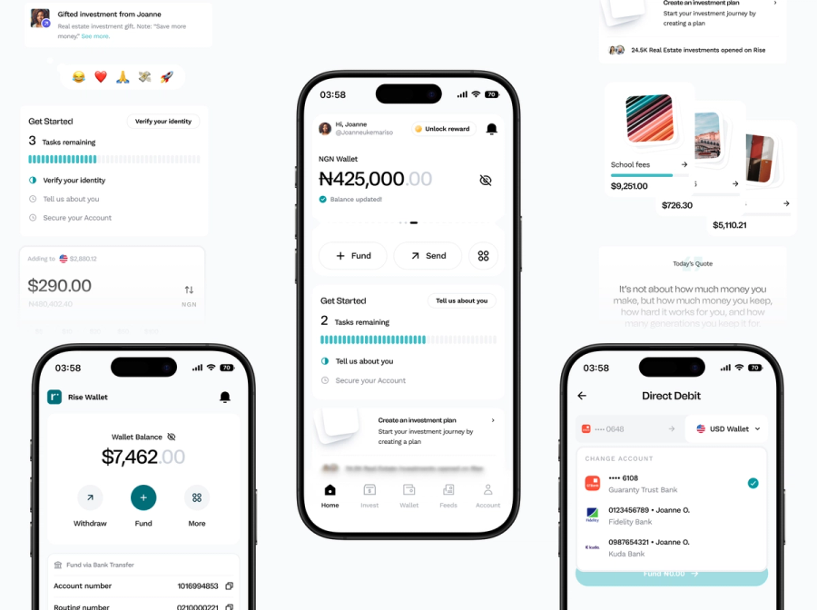 Rise 3.0 | App Design