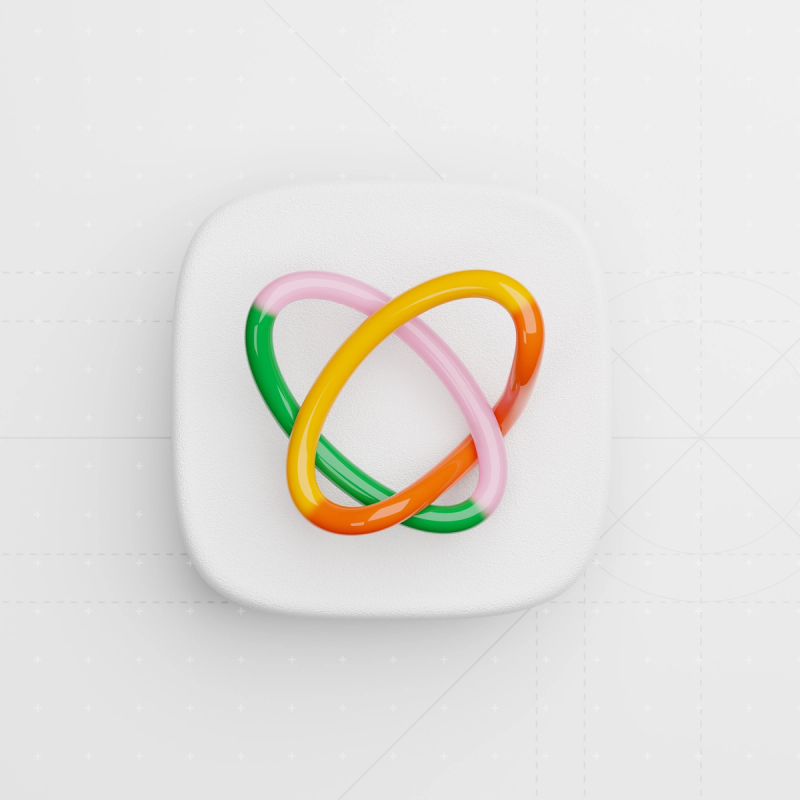 Flutterwave 3D logo