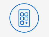 blue icon representing third party POS system integrations - SkyTab