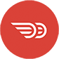 DoorDash Drive logo - third-party POS integrations - SkyTab