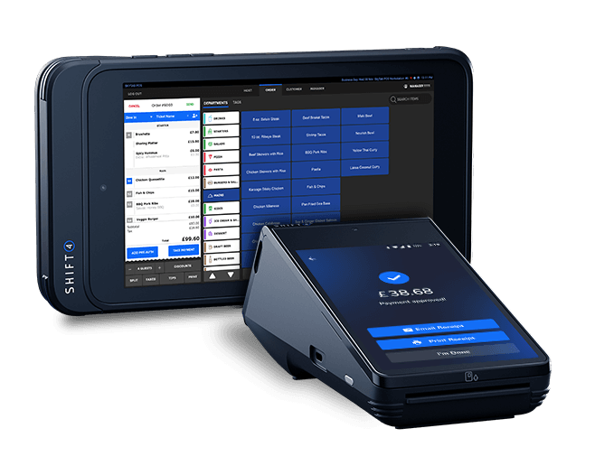 SkyTab Glass and handheld mobile POS device - mobile ordering - SkyTab