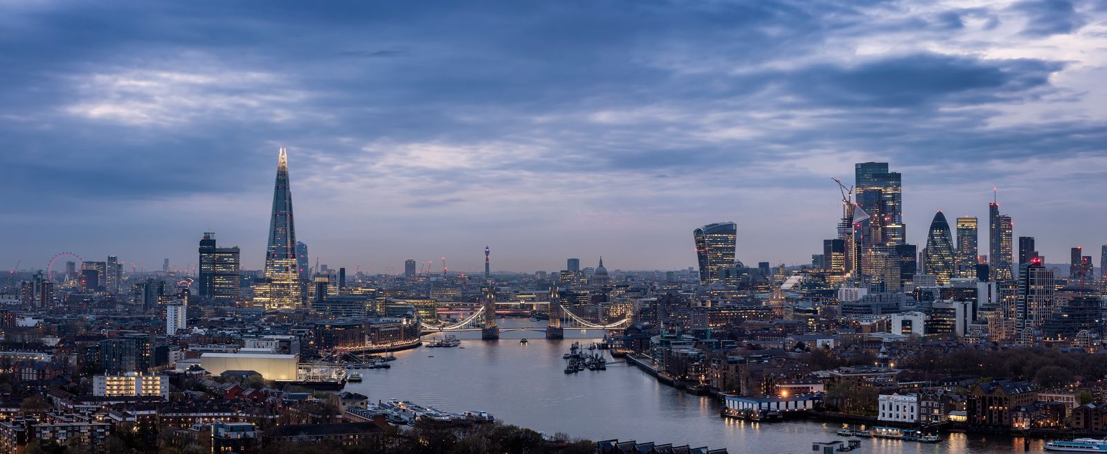 Photo of the London skyline - restaurant POS system - SkyTab