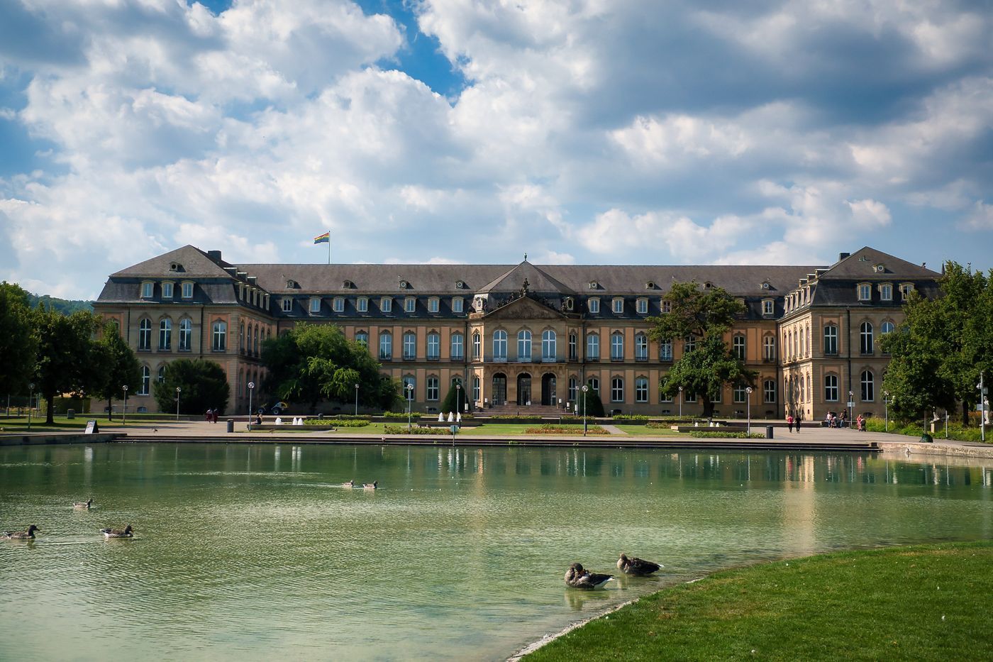 Das Neue Schloss im Schlossgarten, Stuttgart-Mitte