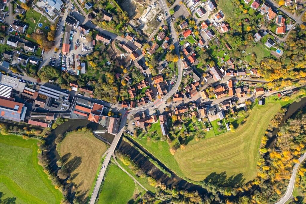 Westheim von oben